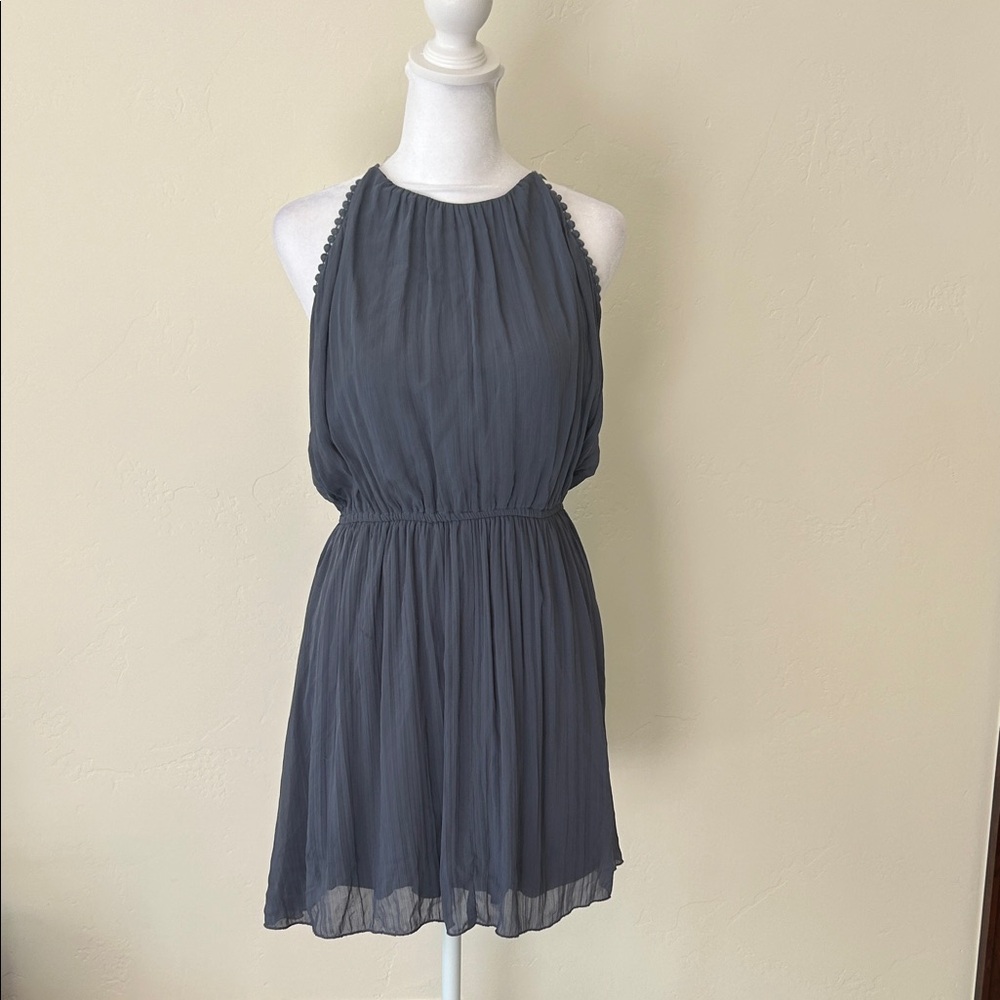 Abercrombie & Fitch Charcoal Sleeveless Dress